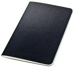 SIGEL CO864 Notizheft Conceptum, ca. A6, kariert, schwarz
