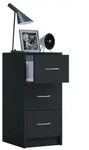 Holz Nachtschrank Nachttisch Schublade Boxal Maxi