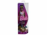 Barbie - Barbie Fashionistas-Puppe mit Dutt und gehäkeltem Neckholderkleid