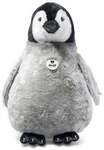 Steiff 075728 - Flaps Pinguin, stehend, grau, Pl&uuml;sch, 60 cm