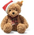 Steiff 113239 - Teddyb&auml;r Jimmy Christmas, braun, 30 cm, Soft Cuddly Friends