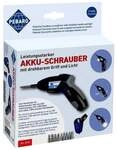 PEBARO 2010 - Leistungsstarker Akku-Schrauber mit drehbarem Griff und Licht, kabellos