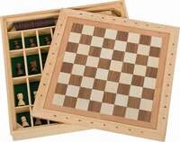 Spiele-Set Schach-Dame-M&uuml;hle