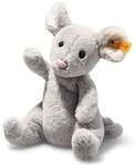 Steiff 056246 - Cheesy Maus, sitzend, hellgrau, Pl&uuml;sch, 19 cm