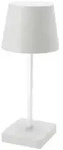 Cepewa LED Tischleuchte, Batterie, wei&szlig;, ca. 26cm LED Tischleuchte, Batterie, wei&szlig;,