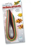 folia Papierstreifen Fr&ouml;belsterne Neutral 1x35cm 100 St&uuml;ck