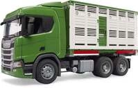 bruder 03548 Scania Super 560R Tiertransport-LKW mit Rind