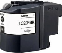 Brother LC22EBK Tintenpatrone schwarz 2400 Seiten