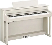 Yamaha CLP845WB, Yamaha Clavinova CLP-845 WB Digitalpiano Wei&szlig; Birke