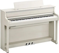 Yamaha CLP875WB, Yamaha Clavinova CLP-875 WB Digitalpiano Wei&szlig; Birke