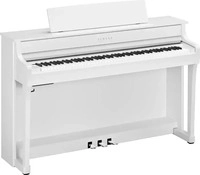 Yamaha CLP845WH, Yamaha Clavinova CLP-845 WH Digitalpiano Wei&szlig; Matt