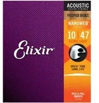 Elixir 16002 Akustik Phosphor Nanoweb Extra Light