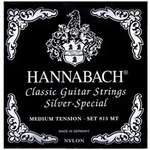 Hannabach 815 MT Saiten Medium Tension schwarz