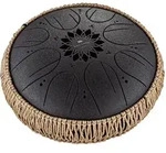Meinl Sonic Energy MOSTD1BK Medium Octave Steel Tongue Drum Schwarz H-Moll
