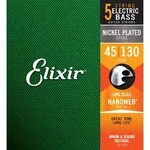 Elixir 14202 Nickel Plated Steel 5-String Light