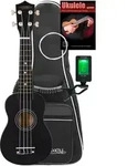 Classic Cantabile US-50 BK Sopran-Ukulele Schwarz Set