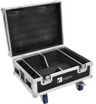 Roadinger Flightcase 4x AKKU IP UP-4 QuickDMX mit Ladefunktion
