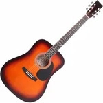 Classic Cantabile WS-10SB Westerngitarre Sunburst