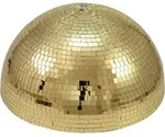 Eurolite Spiegel-Halbkugel 40cm gold motorisiert