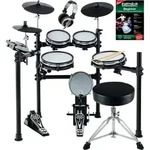 XDrum DD-530 E-Drum Set mit Hocker, Kopfh&ouml;rer und Schule