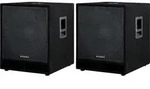 McGrey PAS-118 18" Passiv-Subwoofer 1800 Watt 2x Set