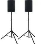 Pronomic C-212 MA 12" Aktivbox 2000 Watt Stativ Set