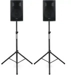 Pronomic E-212 MA 12" Aktivbox 500 Watt Stativ Set