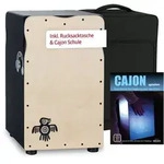 XDrum CP-501 Pro Cajon Peruana Ash Set inkl. Cajonschule