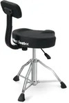 XDrum BeatSeat Drumhocker Sattel Pneumatic mit Lehne