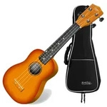 Classic Cantabile US-100 SB Sopran-Ukulele Sunburst Set inkl. Tasche
