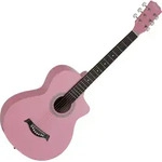 Rocktile WSC-4C-PK Westerngitarre Pink