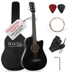 Rocktile WSD-5C-BK Slim Line Westerngitarren Set Black