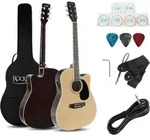 Rocktile WSD-8CE-NT Slim Line Westerngitarren Set