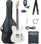 McGrey Rockit E-Gitarre TL-Style Komplettset Antique White