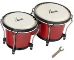 XDrum Bongos Club Weinrot