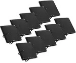 Classic Cantabile Notenmappe Deluxe Schwarz 10er Set