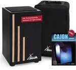 XDrum Cajon Primero Negra inkl. Cajonschule und Tasche