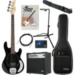 Rocktile MB-4 BK E-Bass Schwarz Set