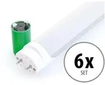 Showlite LED R&ouml;hre T8W18K45F-1200 1200mm 6er Set (Tageslichtwei&szlig; 4500K)