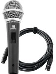Pronomic DM-58 Vocal Mikrofon mit Schalter Set inkl. 5m XLR Kabel