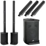 McGrey E-208LAB Aktiv Line Array Akku-S&auml;ulenanlage Stereo Set