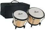 XDrum Bongos Club Natur Set inkl. Bongotasche