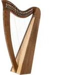 Classic Cantabile H-19 WN Keltische Harfe 19 Saiten