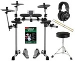 XDrum DD-400 E-Drum-Set Komplettset mit Kopfh&ouml;rer, Hocker, Schule und Sticks