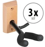 Classic Cantabile Violinenwandhalter Holz 3x Set