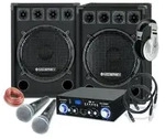 McGrey DJ Karaoke Komplettset Party-2500 1600W