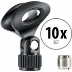 Pronomic MC-1 Mikrofonklemme Neopren Standard 10x Set