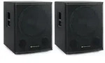 Pronomic SA-18 SUB Aktiv Subwoofer 2x Set