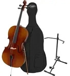 Classic Cantabile Student Cello 4/4 St&auml;nder Set