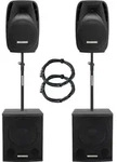 Pronomic 215S-212A Aktive PA-Anlage 900 Watt